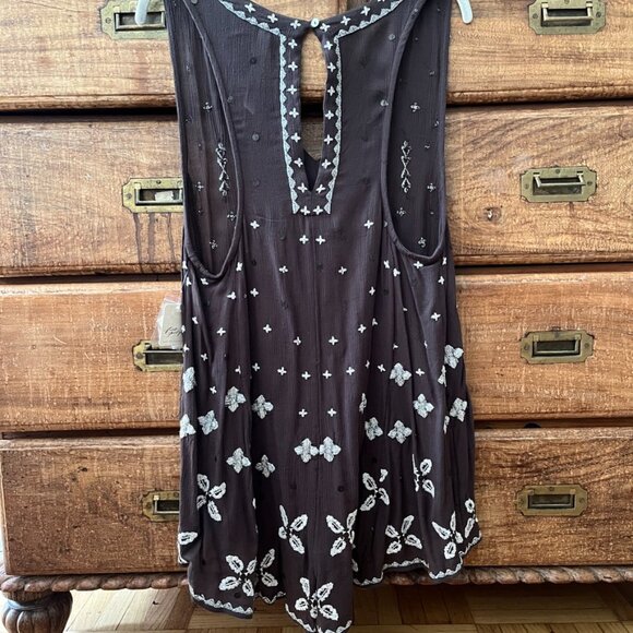 Free People Embroidered Romper - Picture 4 of 6